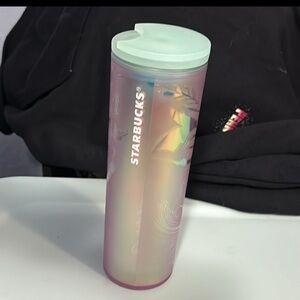 Starbucks 2022 Iridescent Mermaid Hot Cold Tumbler
